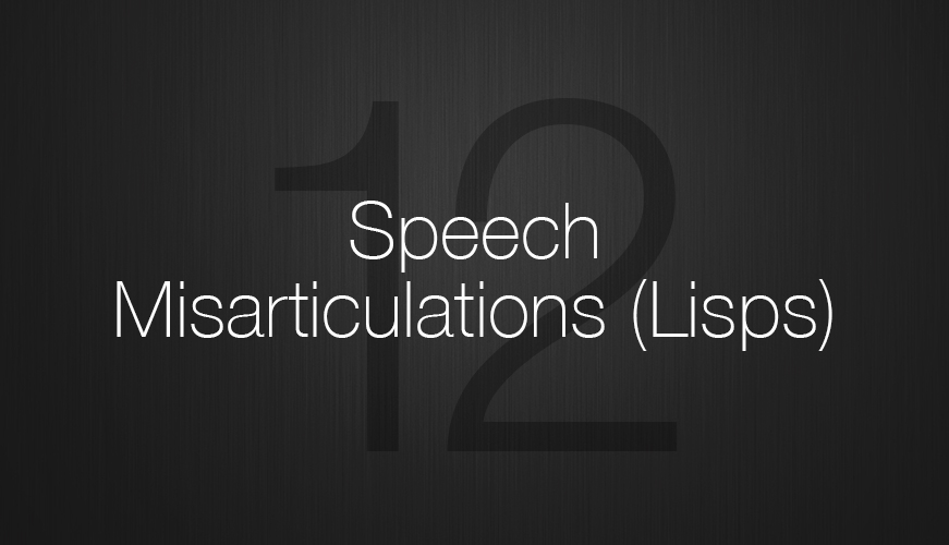 Speech Misarticulations